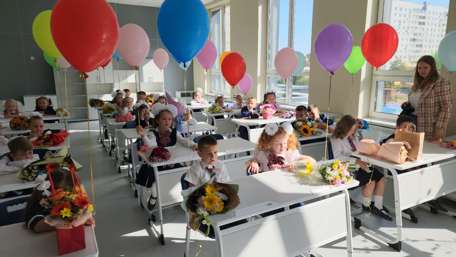 ступино, школы подмосковья, день знаний,