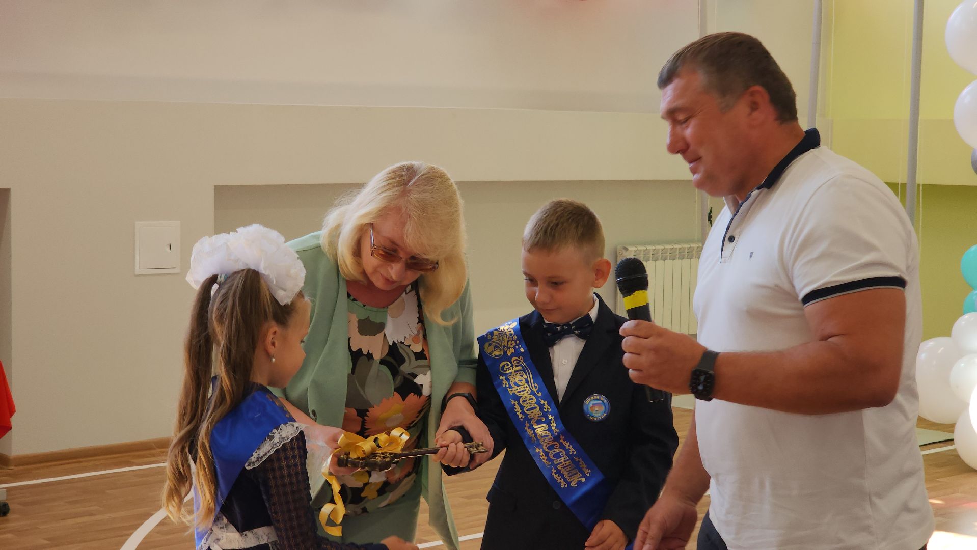 1 сентября 2024, шатура, шатрторф, день знаний в школе, торжественная линейка,