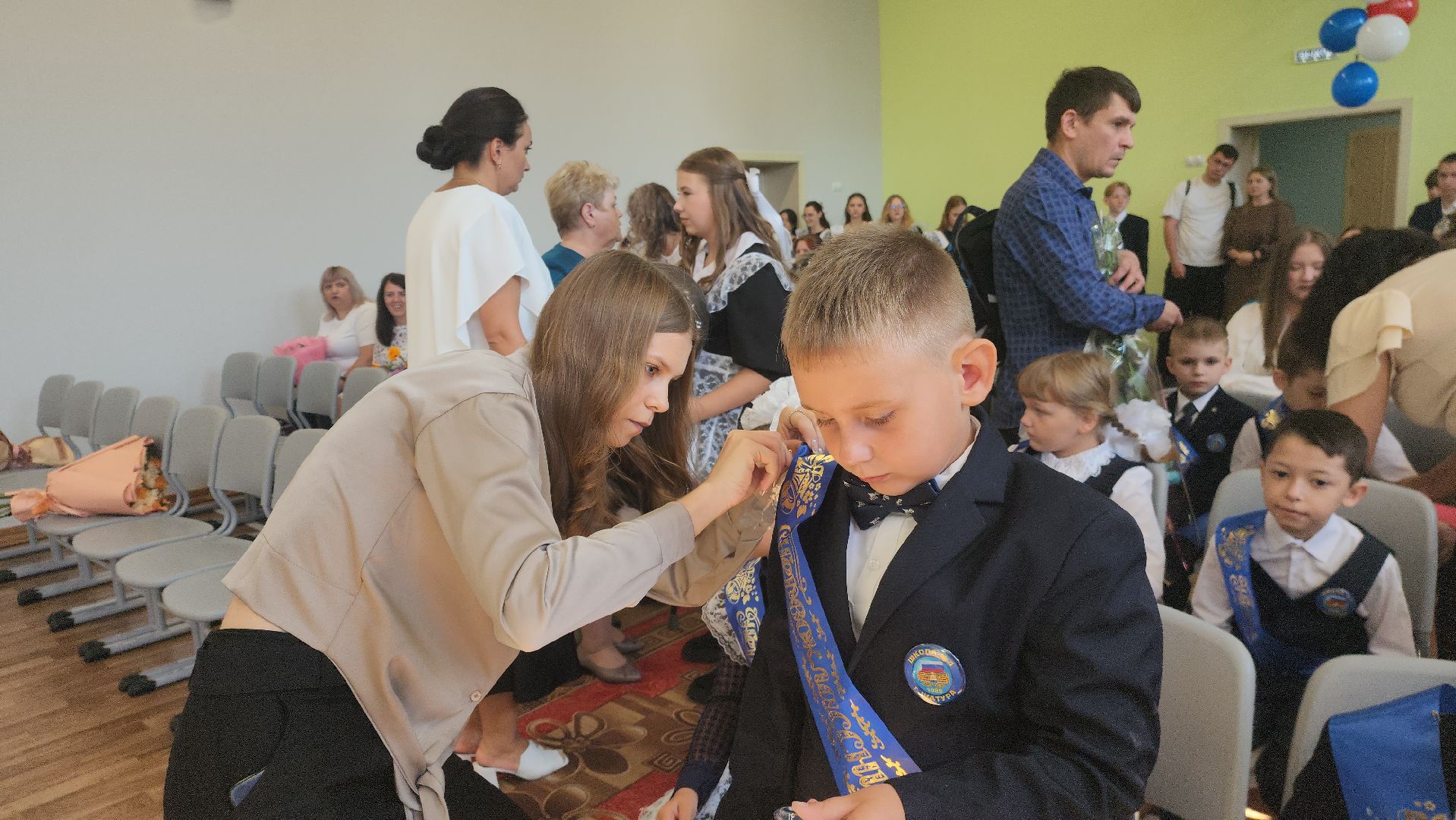 1 сентября 2024, шатура, шатрторф, день знаний в школе, торжественная линейка,