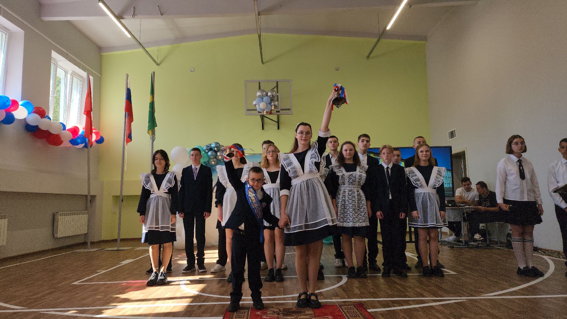 1 сентября 2024, шатура, шатрторф, день знаний в школе, торжественная линейка,