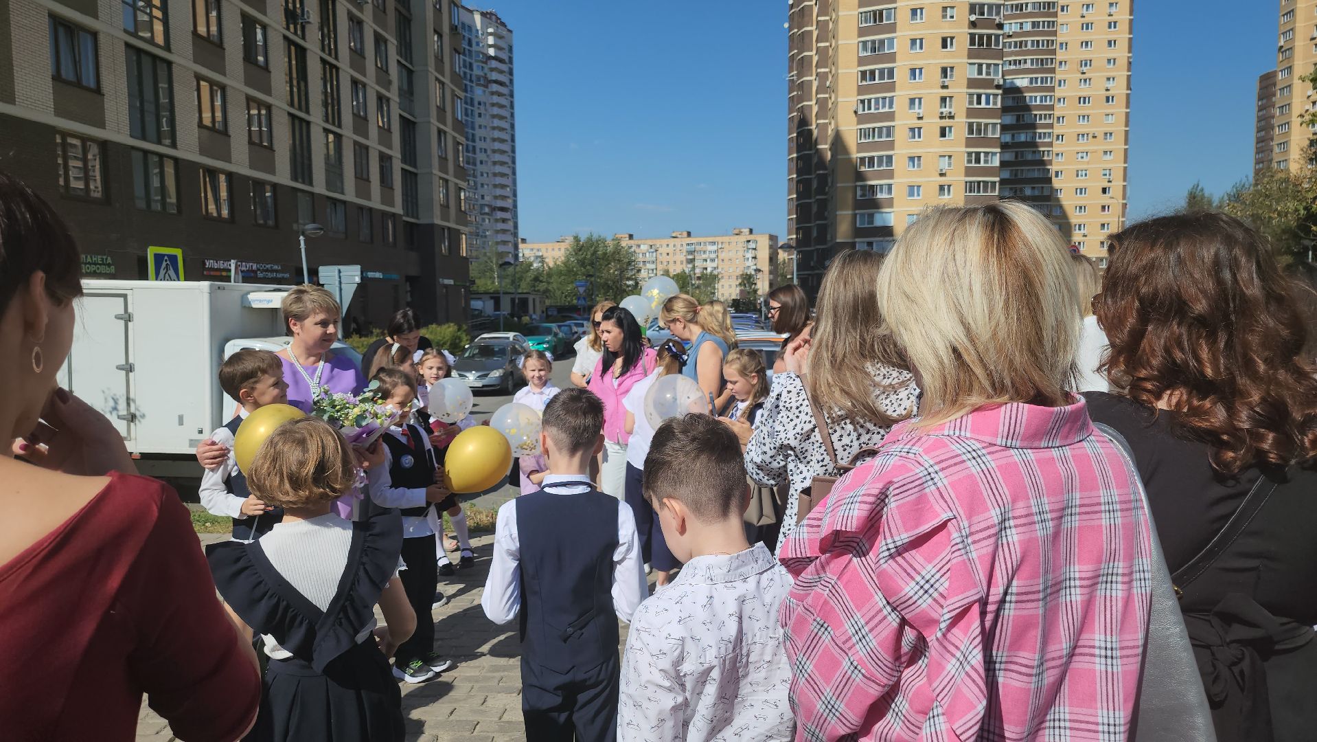 долгопрудный, Первый звонок 2024, 11 школа, кадеты,