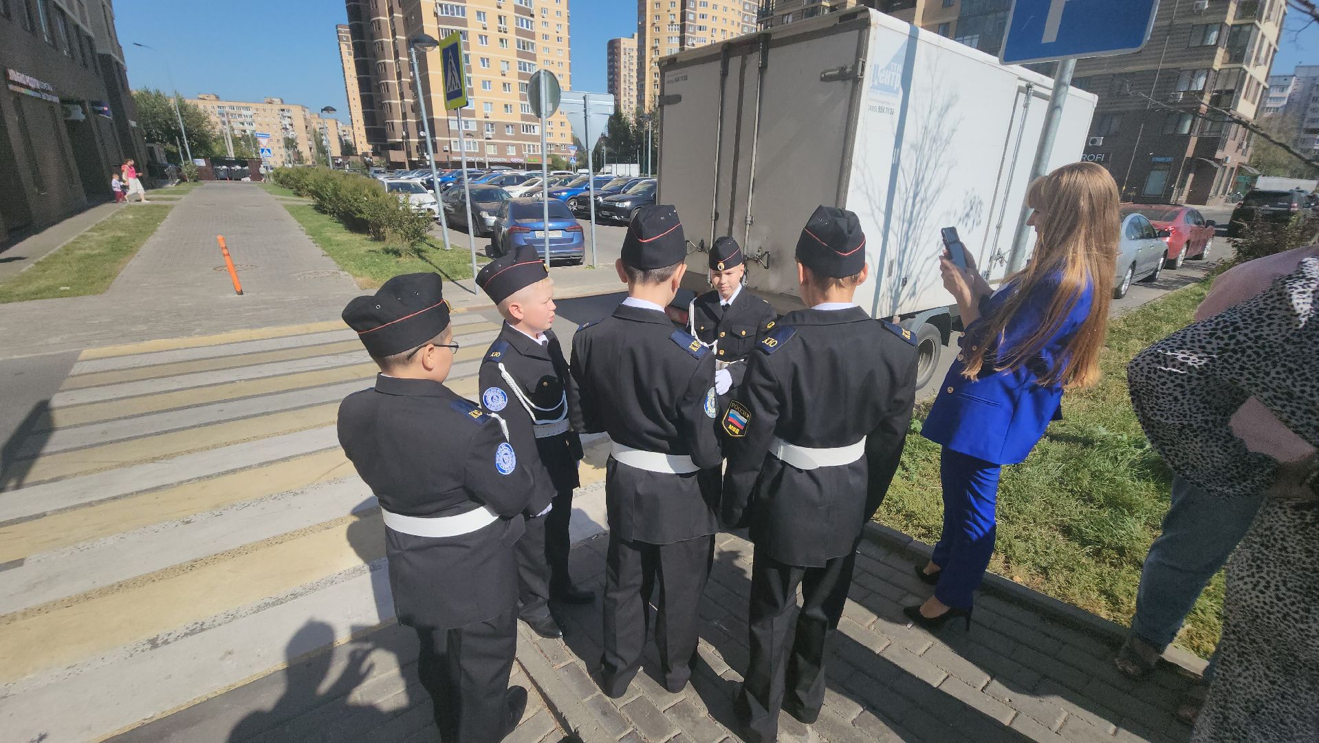 долгопрудный, Первый звонок 2024, 11 школа, кадеты,