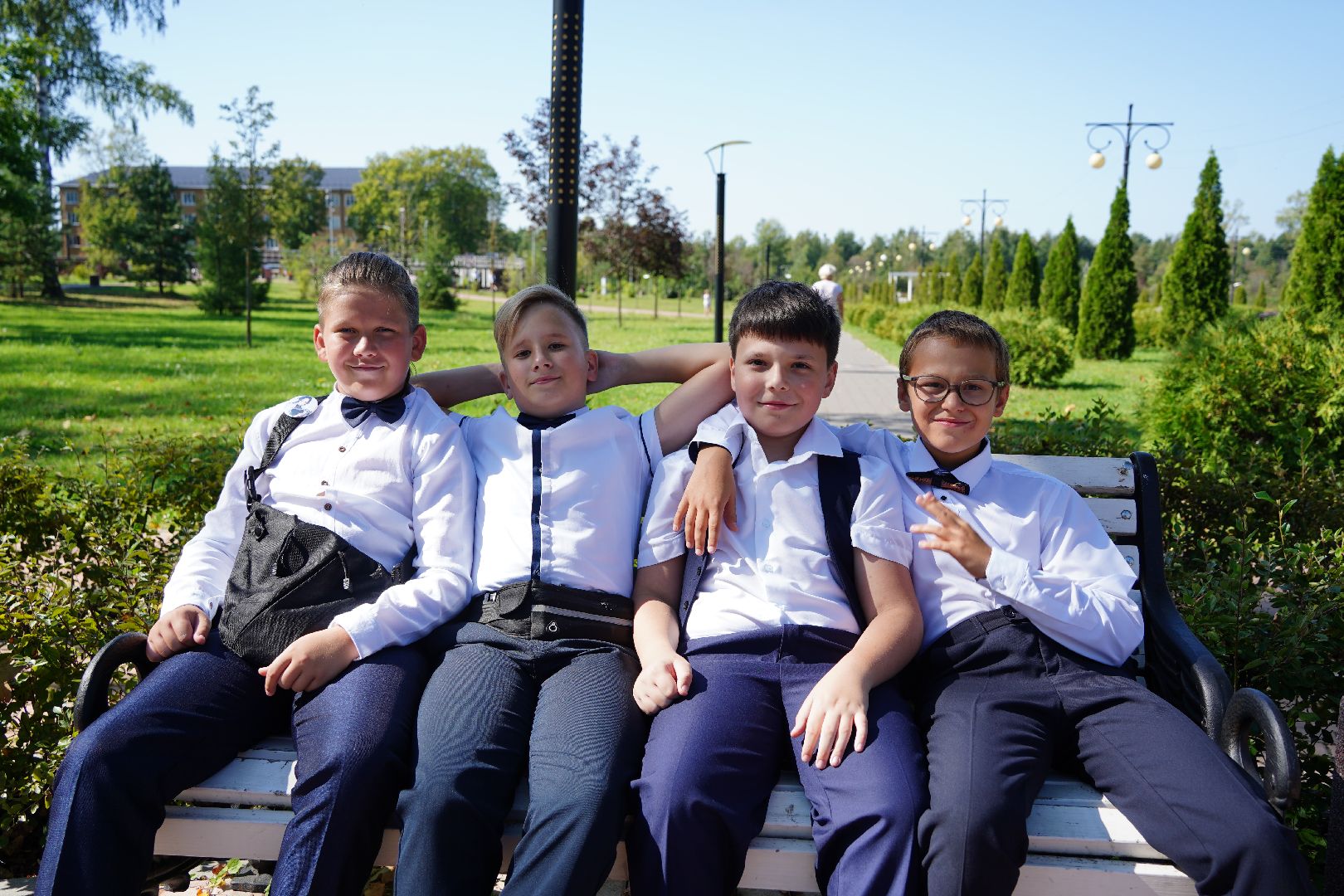 день знаний, парк знаний, Рошаль, парк Крестов брод, Большая Шатура, школьники,