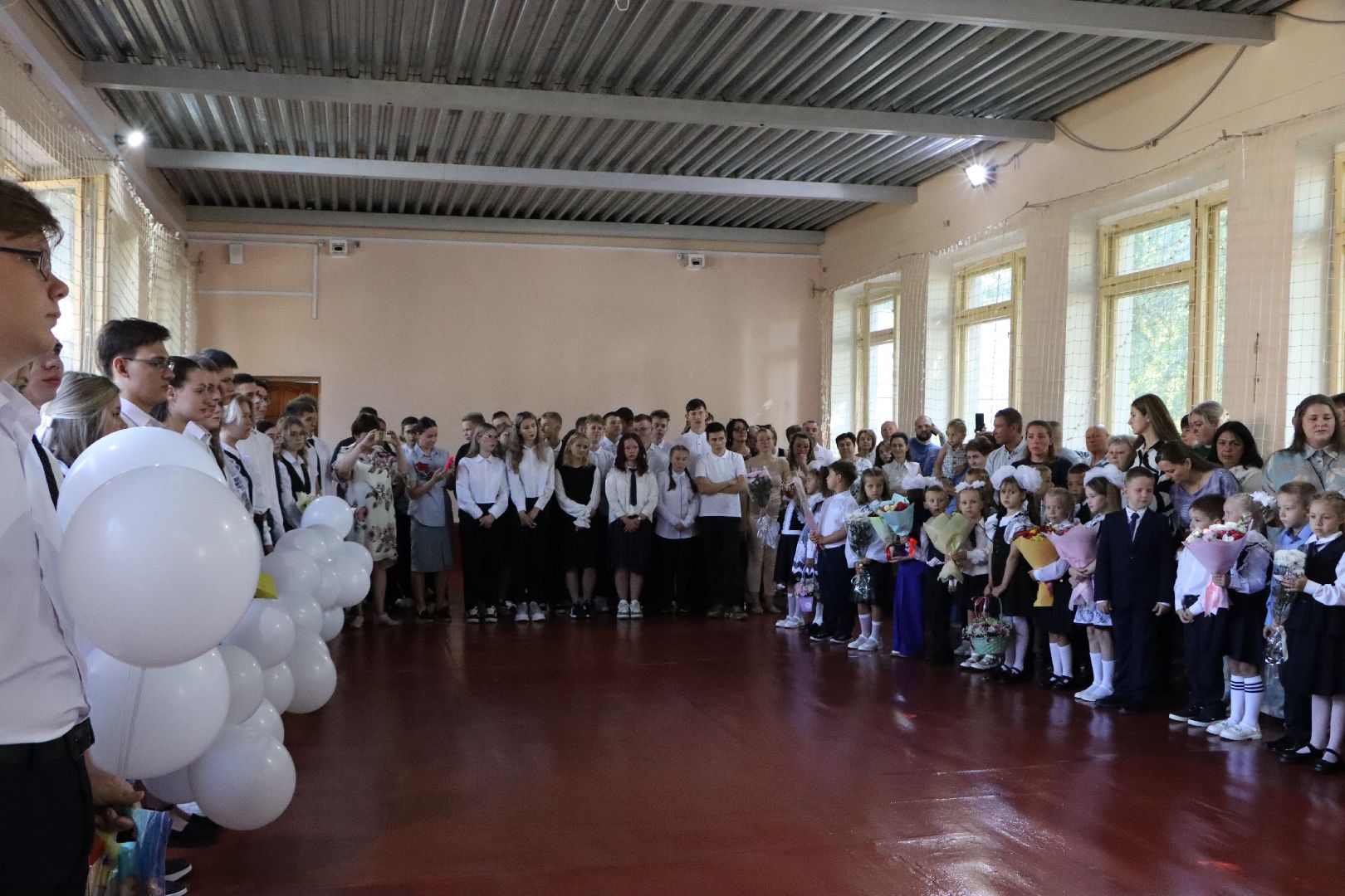 день знаний, совхозная сош, Серебряные пруды, глава городского округа,