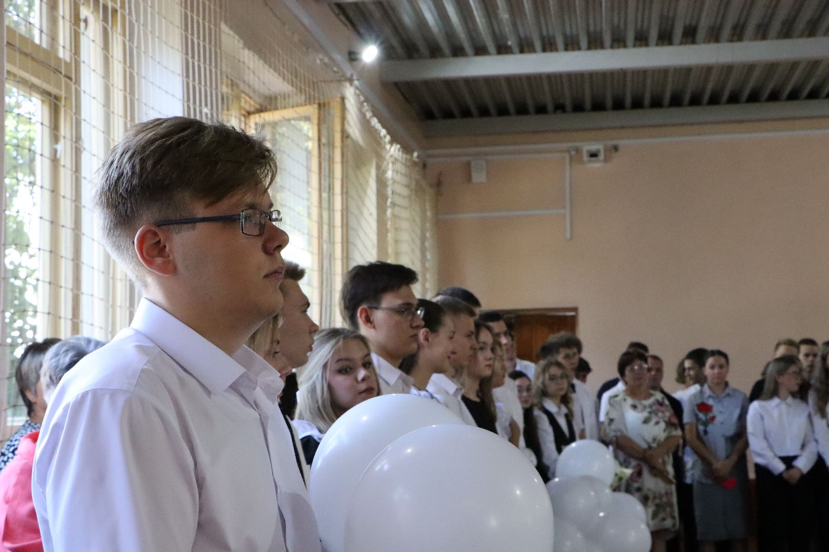 день знаний, совхозная сош, Серебряные пруды, глава городского округа,