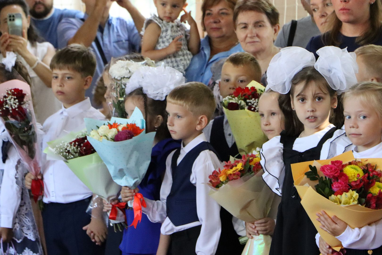 день знаний, совхозная сош, Серебряные пруды, глава городского округа,
