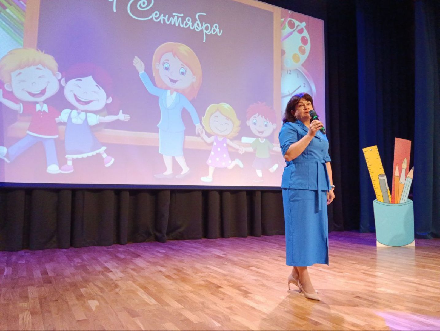 Черноголовка, День знаний, Черноголовская СОШ,