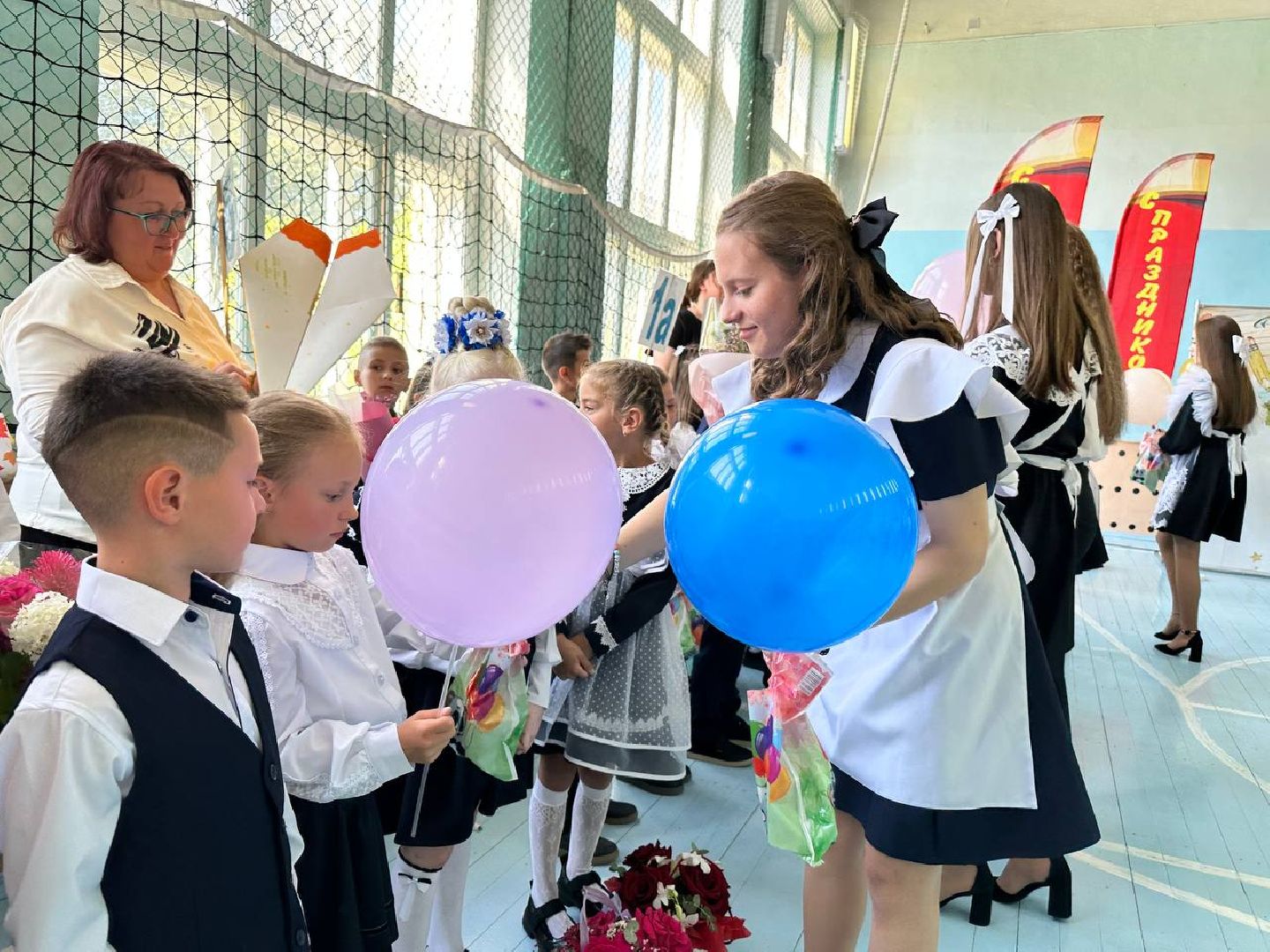 можайск, можайский городской округ, подмосковье, день знаний, глава округа, образование, 1 сентября, школа, сельская школа,