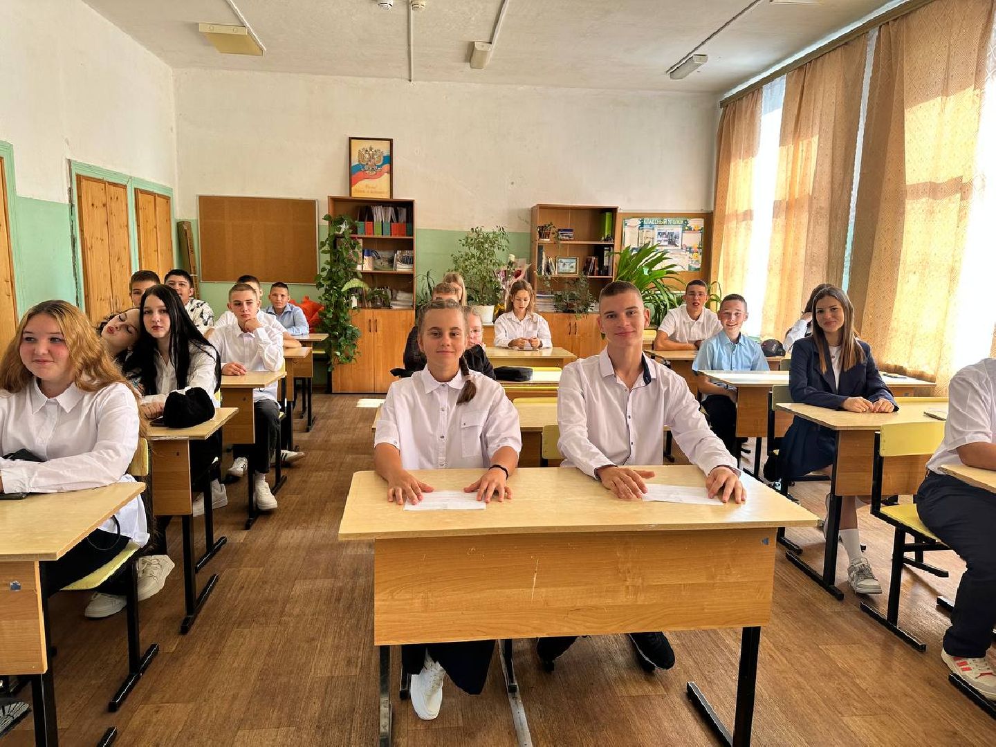 можайск, можайский городской округ, подмосковье, день знаний, глава округа, образование, 1 сентября, школа, сельская школа,