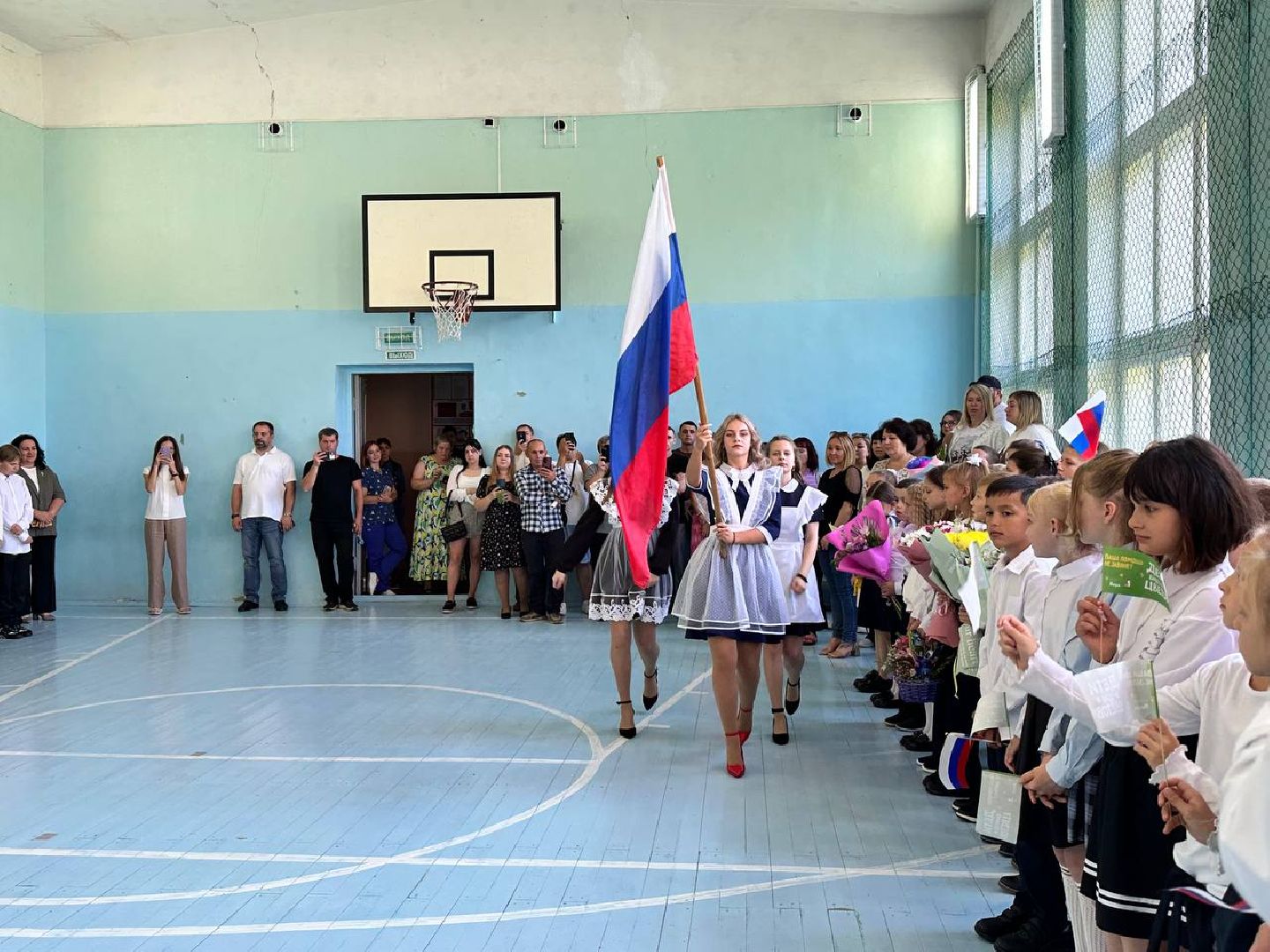 можайск, можайский городской округ, подмосковье, день знаний, глава округа, образование, 1 сентября, школа, сельская школа,