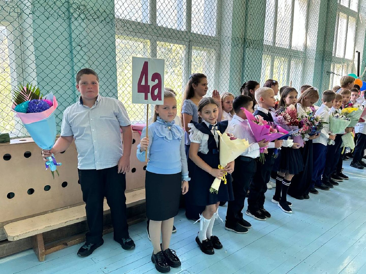 можайск, можайский городской округ, подмосковье, день знаний, глава округа, образование, 1 сентября, школа, сельская школа,