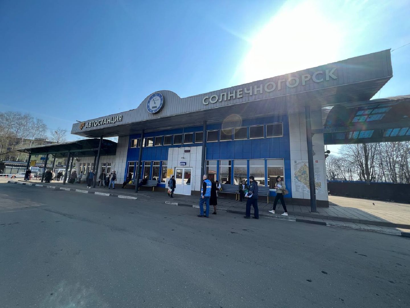 Солнечногорск, рейд, автостанция, автобусы, пассажиры