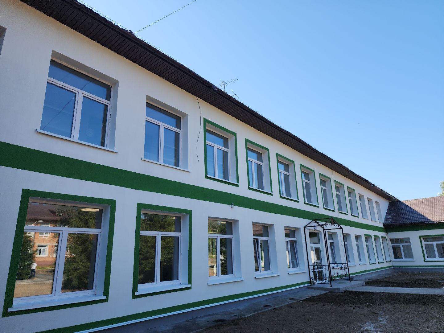 серпухов, подмосковье, капремонт школы,