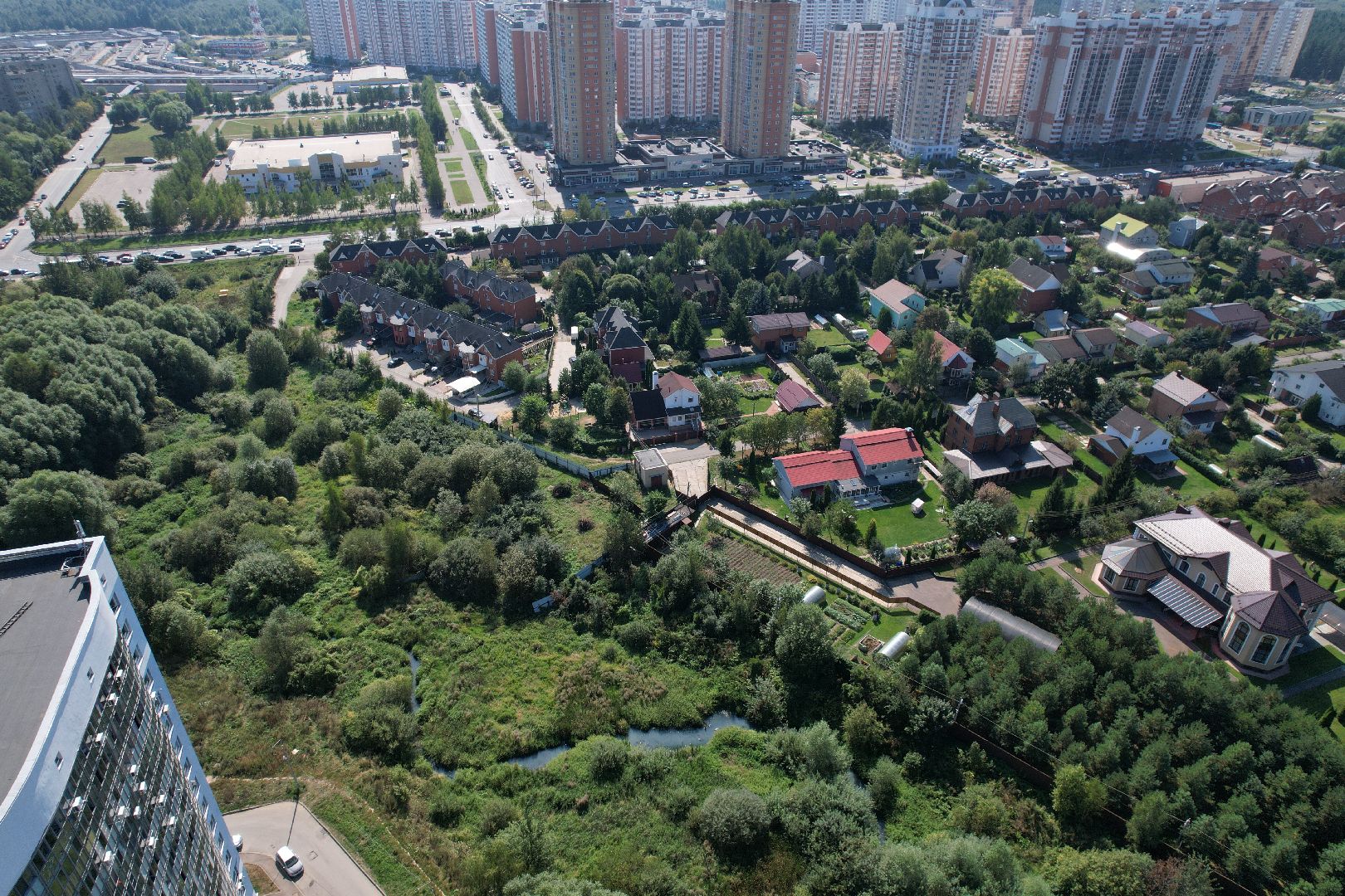 видео с коптера, лобня, лицей, строительство, школа, образование,