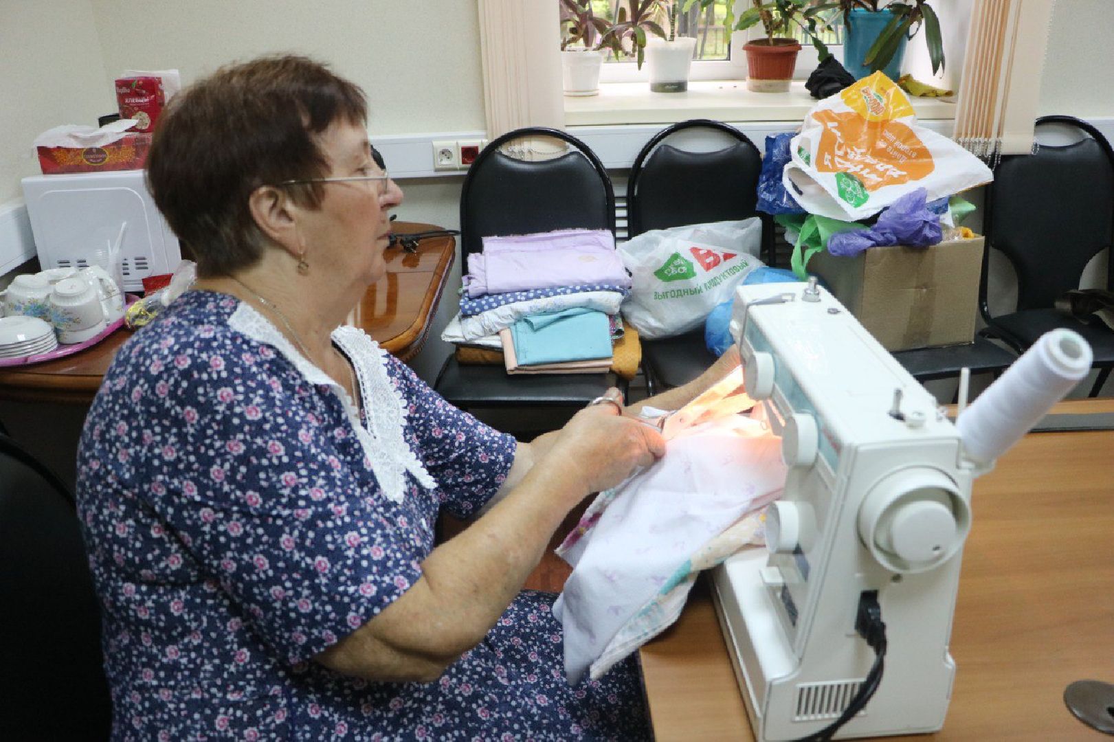 лотошино, социальный фонд россии, пенсионеры, сво, помощь фронту,