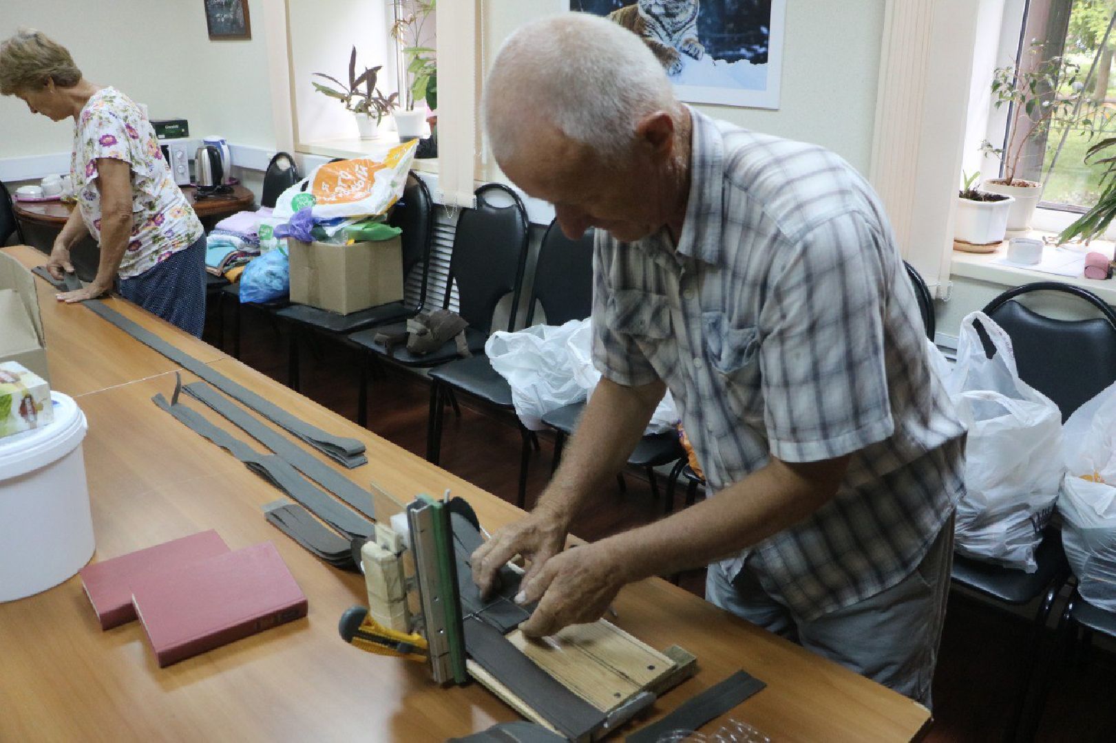 лотошино, социальный фонд россии, пенсионеры, сво, помощь фронту,