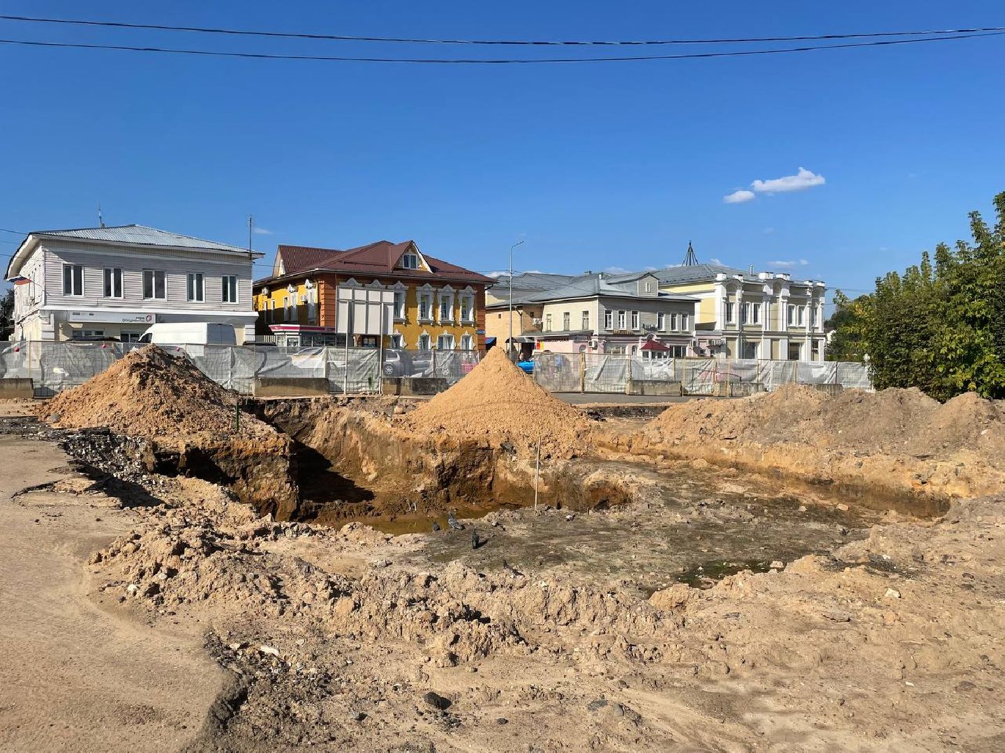 Талдом, Реконструкция площади Карла Маркса, Минблаго,