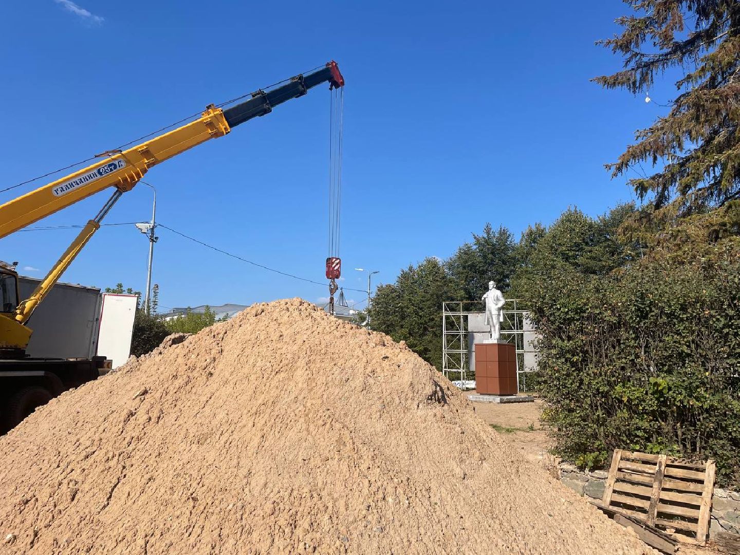 Талдом, Реконструкция площади Карла Маркса, Минблаго,