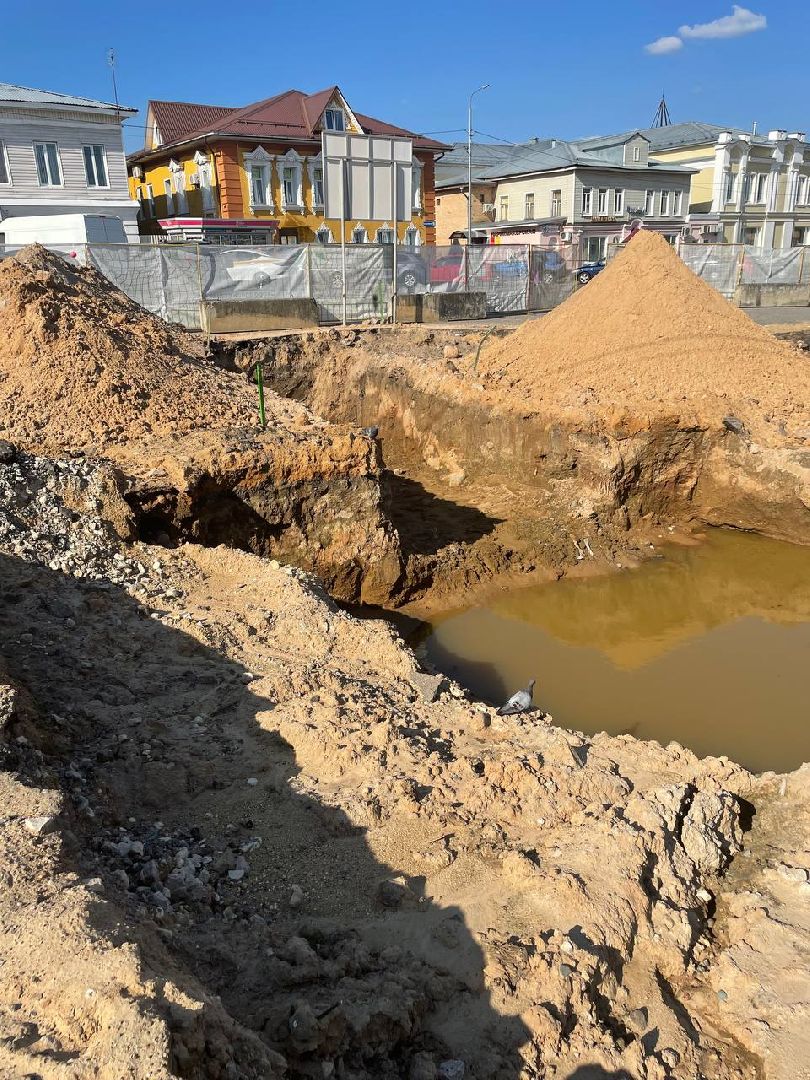 Талдом, Реконструкция площади Карла Маркса, Минблаго,