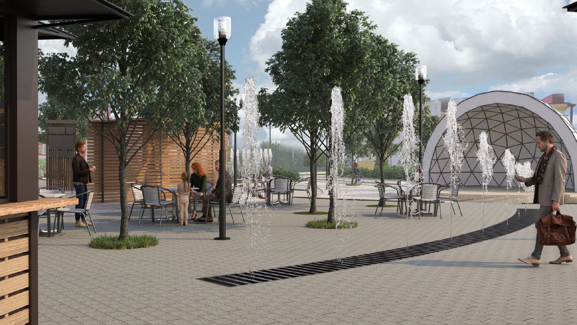 Талдом, Реконструкция площади Карла Маркса, Минблаго,