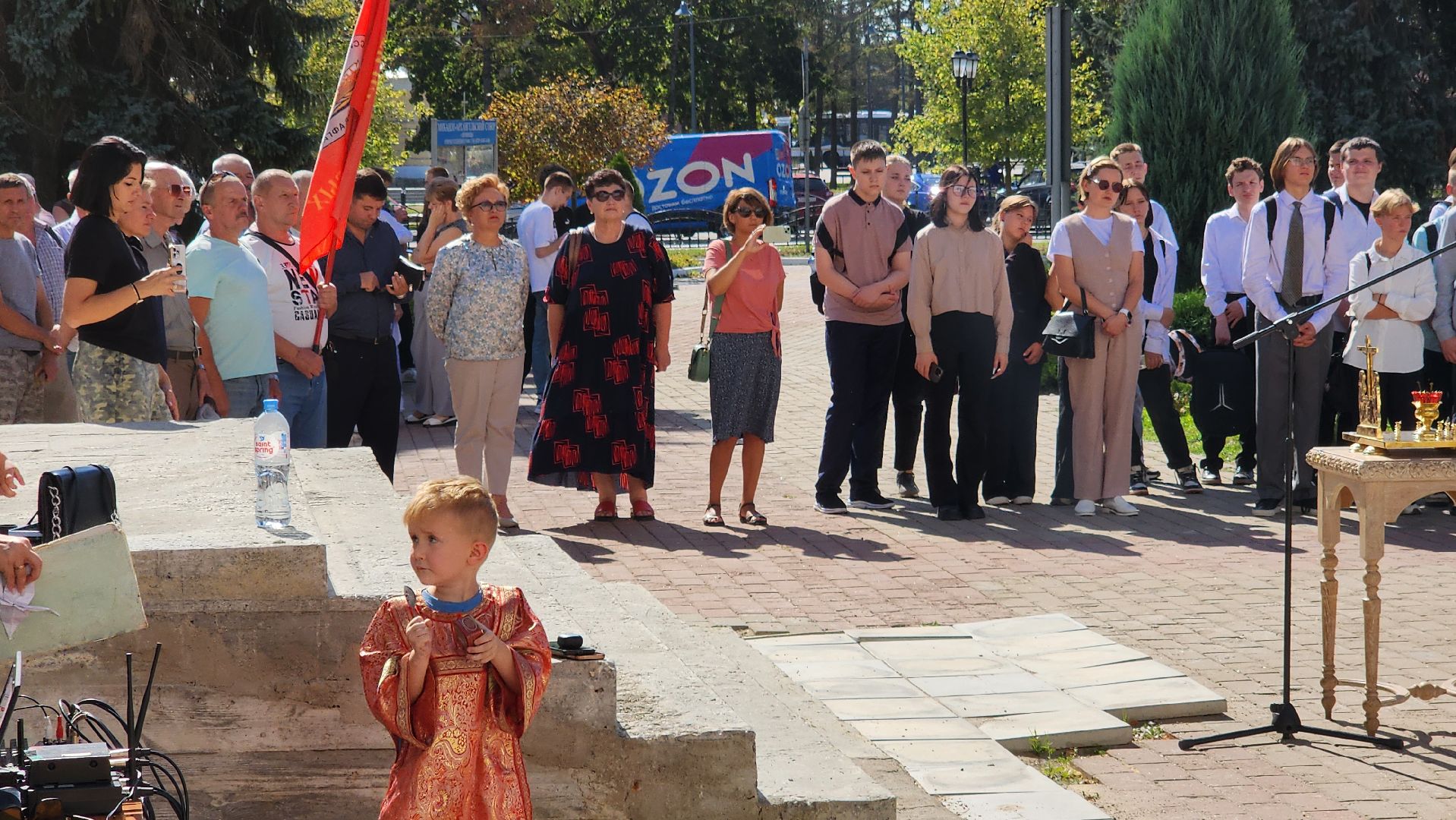 Бронницы, Трагедия в Беслане, Памятное мероприятие, Молоджный Центр Алиби, Молодая гвардия Бронницы,