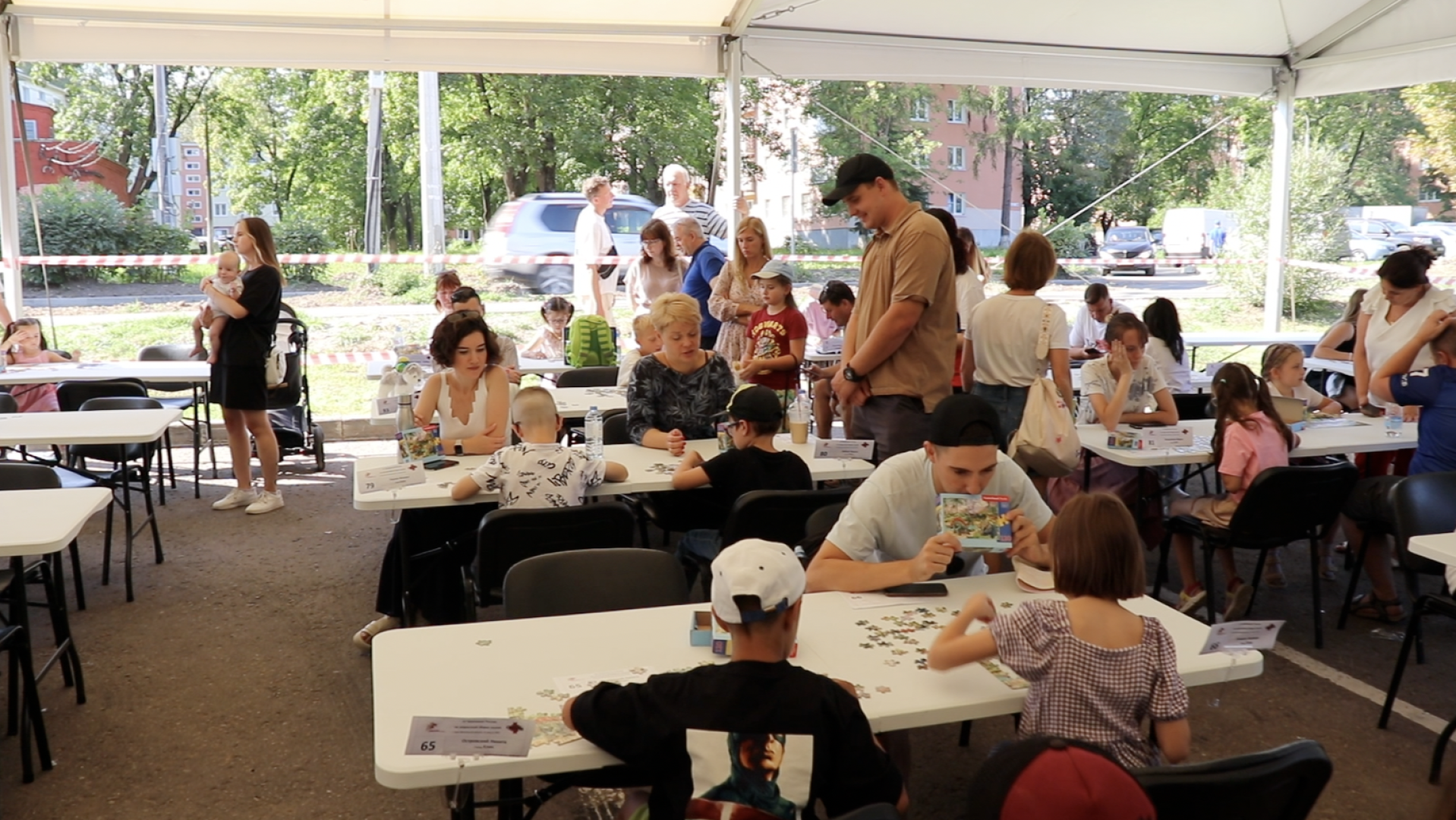 Клин, общество, спорт, пазлы, Чемпионат России по скоростной сборке пазлов, дети, Подмосковье,