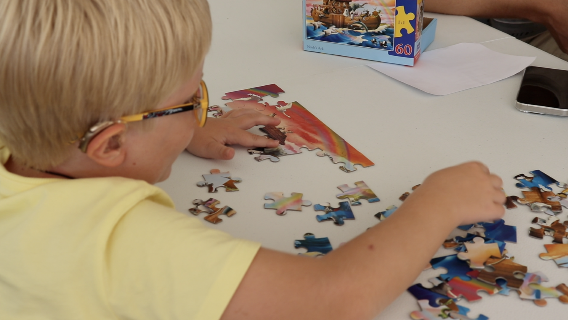 Клин, общество, спорт, пазлы, Чемпионат России по скоростной сборке пазлов, дети, Подмосковье,