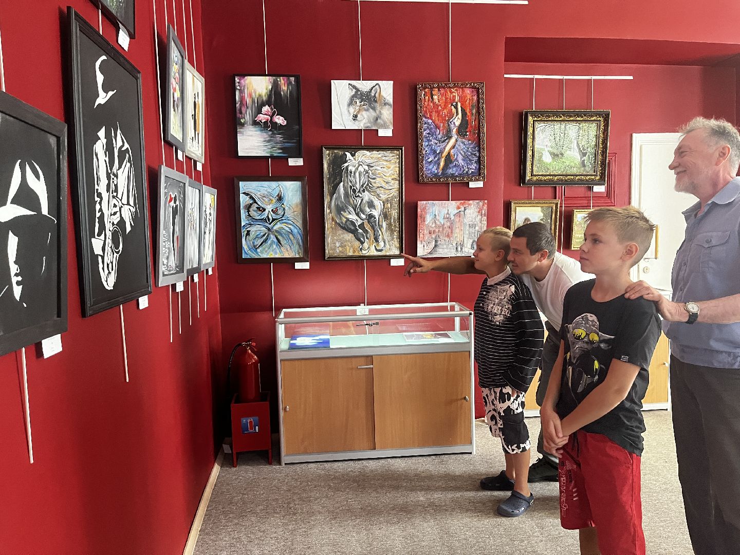 волоколамск, волоколамской кремль, картинная галерея, выставка,