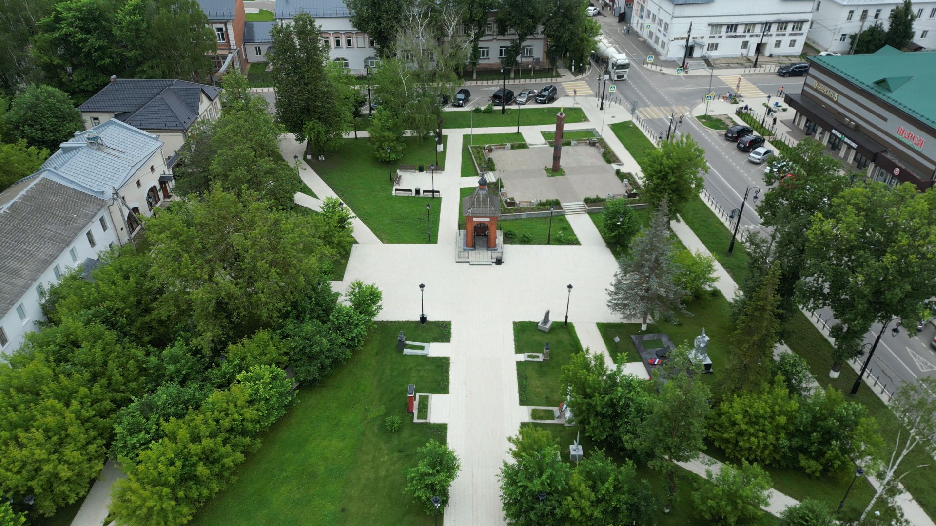 видео с коптера, верея,