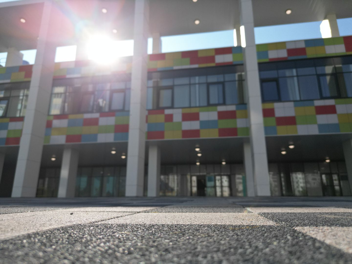 видео с коптера, школа, красногорск,