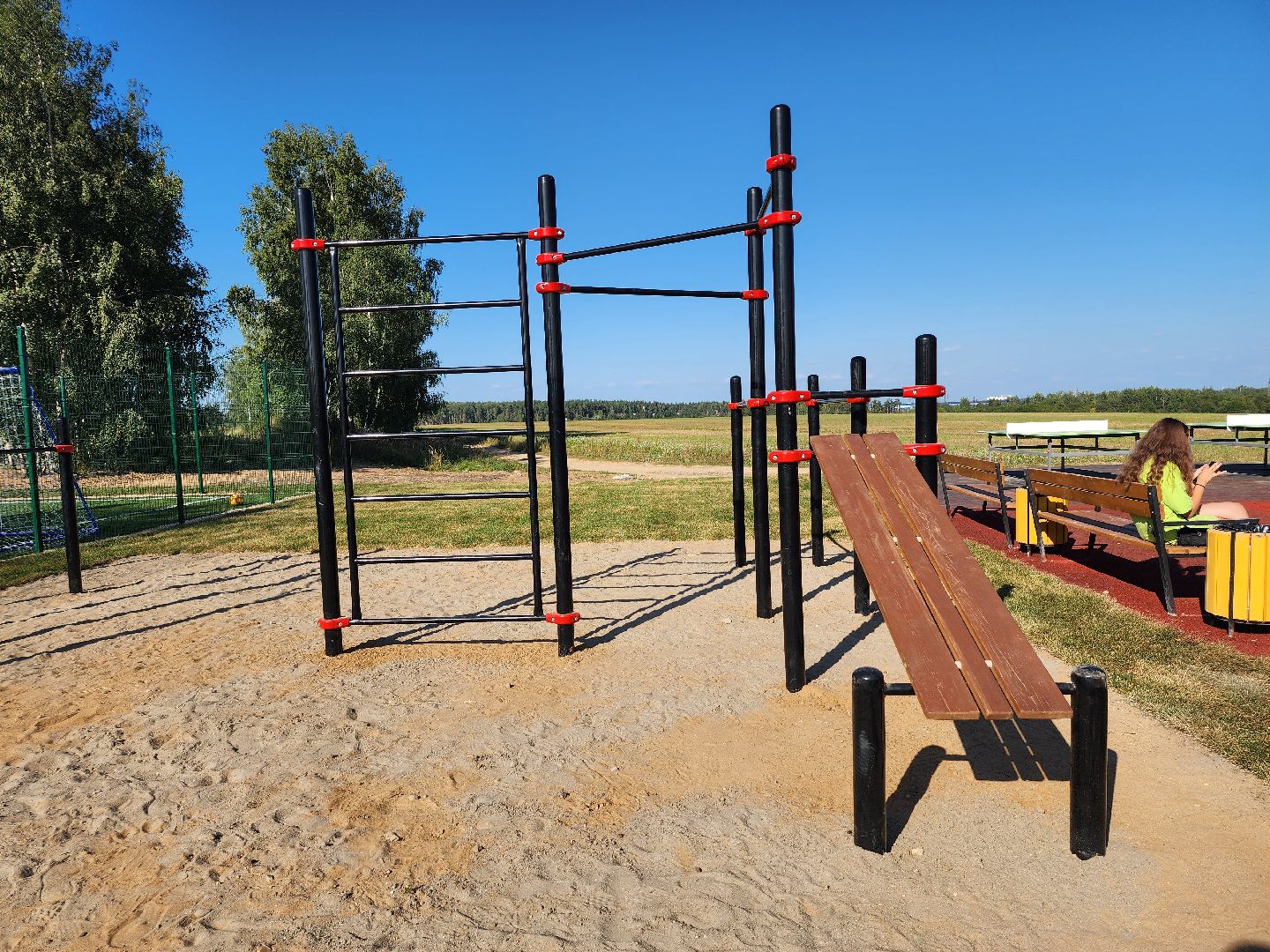 спортивно-игровая площадка, детская площадка, дети, Шульгино, Богородский городской округ,