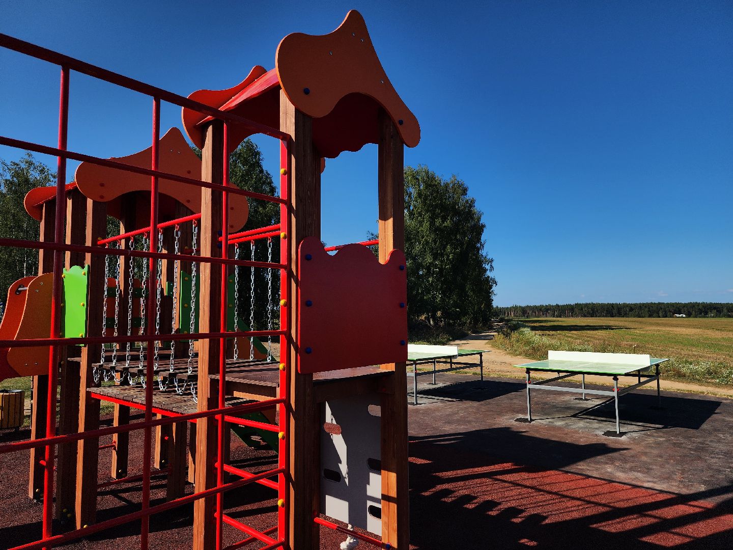 спортивно-игровая площадка, детская площадка, дети, Шульгино, Богородский городской округ,