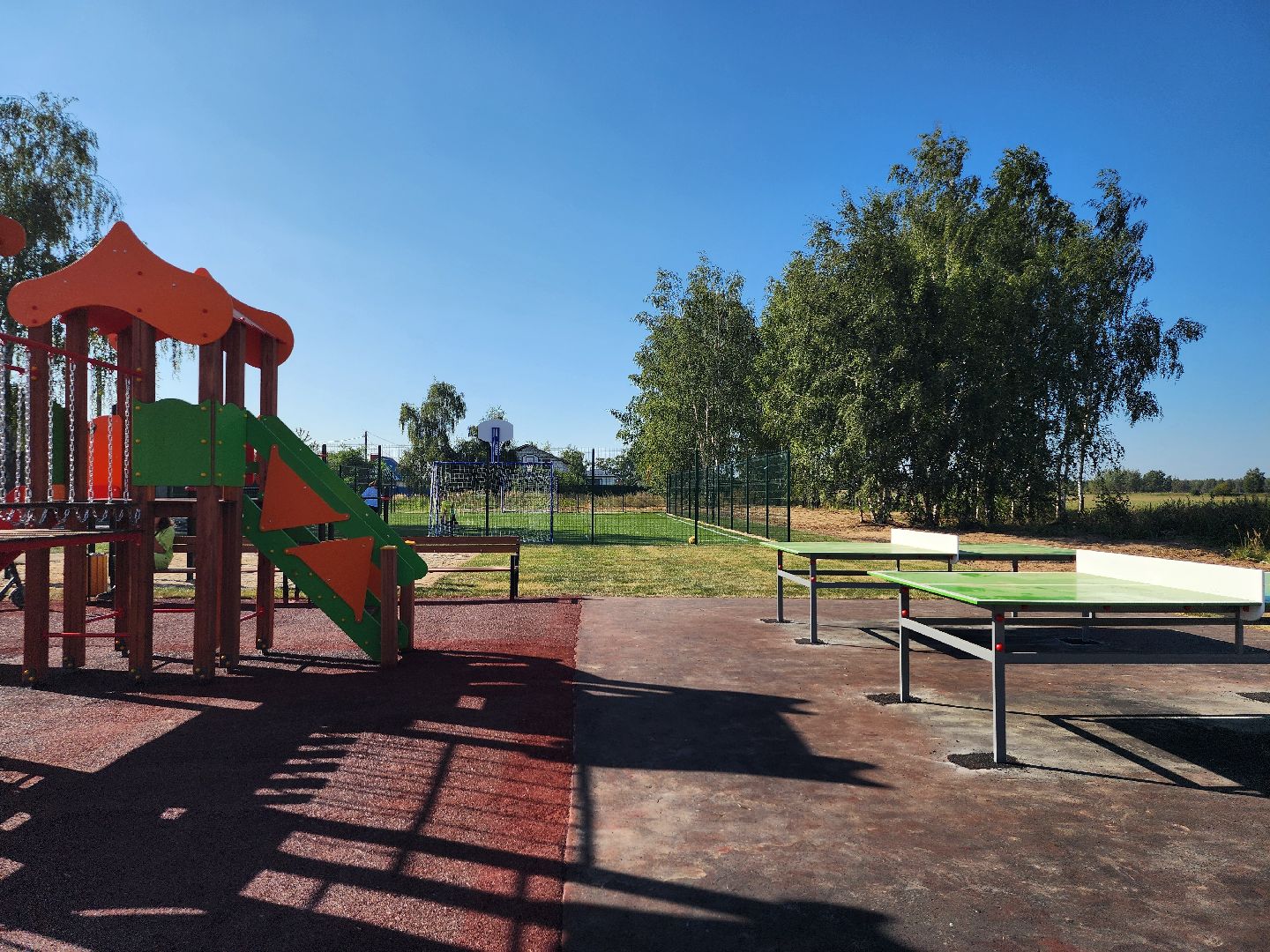 спортивно-игровая площадка, детская площадка, дети, Шульгино, Богородский городской округ,