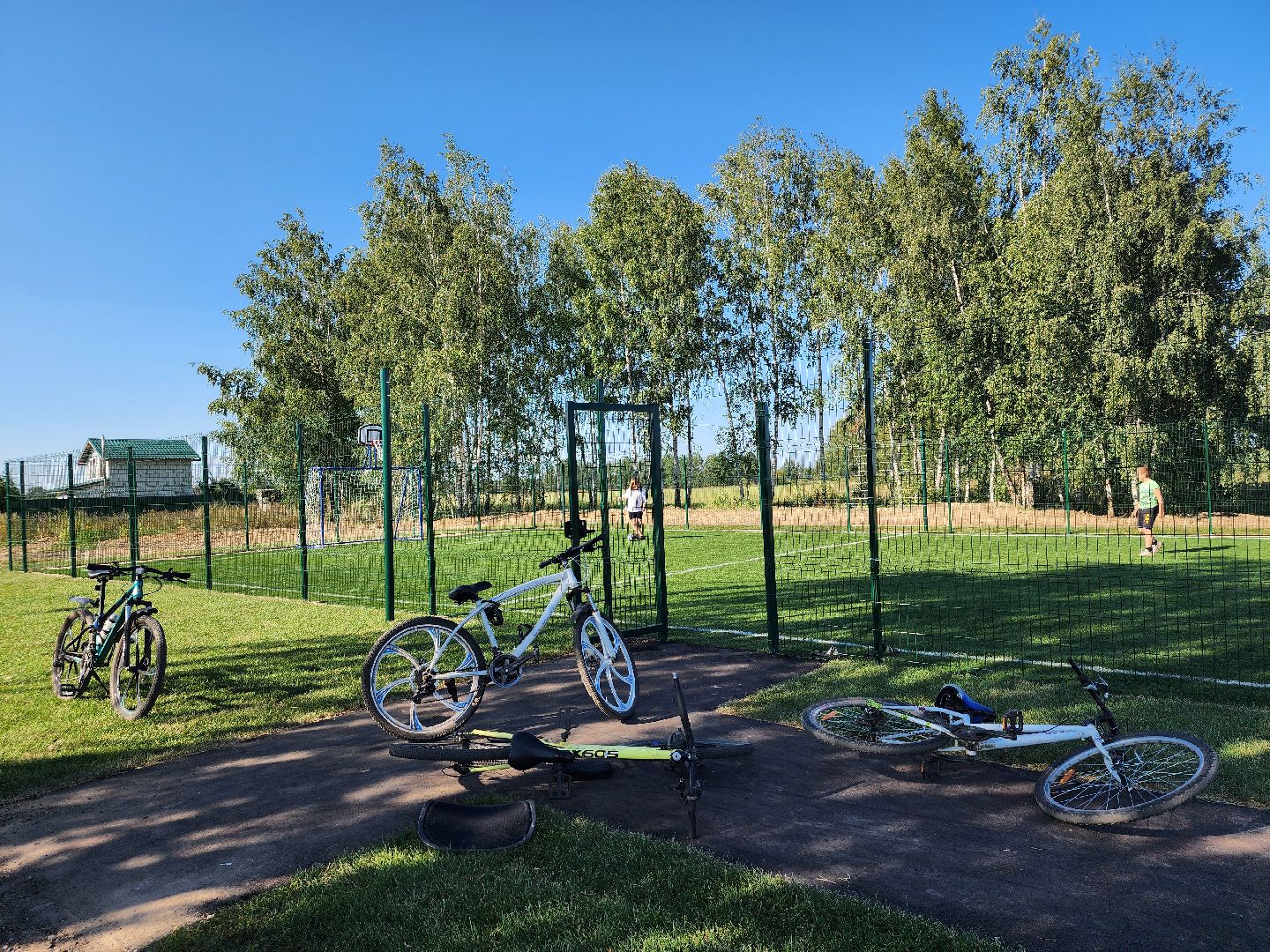 спортивно-игровая площадка, детская площадка, дети, Шульгино, Богородский городской округ,