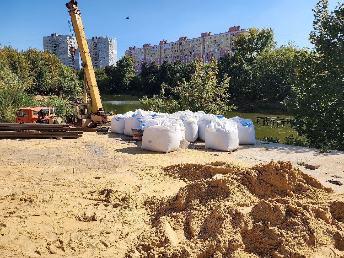 благоустройство, малый тарычевский пруд, набережная тарычевского пруда, видное, ленинский округ,благоустройство набережной, брусника, зеленые аллеи,