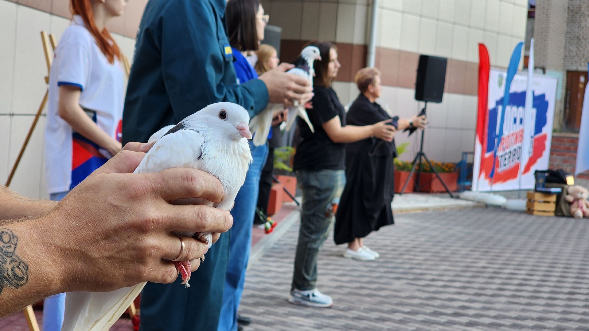 день солидарности в борьбе с терроризмом, Протвино, волонеры, Цми, Беслан,