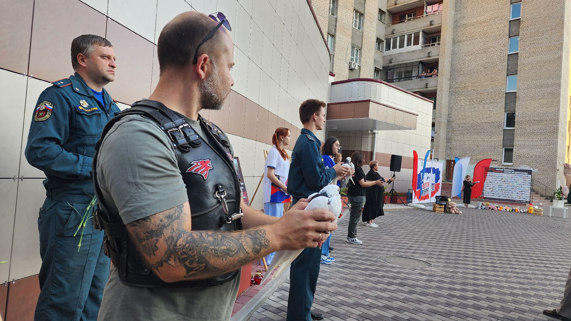 день солидарности в борьбе с терроризмом, Протвино, волонеры, Цми, Беслан,