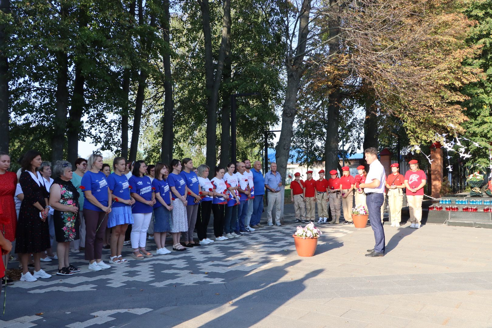 День памяти и скорби, беслан 20 лет, Серебряные пруды, Братская могила,