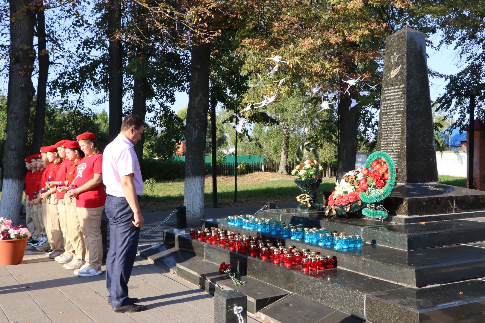 День памяти и скорби, беслан 20 лет, Серебряные пруды, Братская могила,