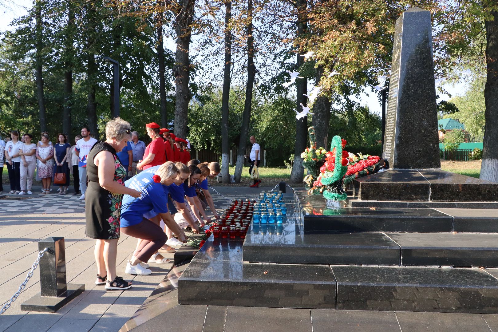 День памяти и скорби, беслан 20 лет, Серебряные пруды, Братская могила,