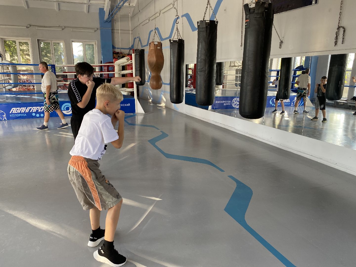 Коломна, зал бокса, авангард,