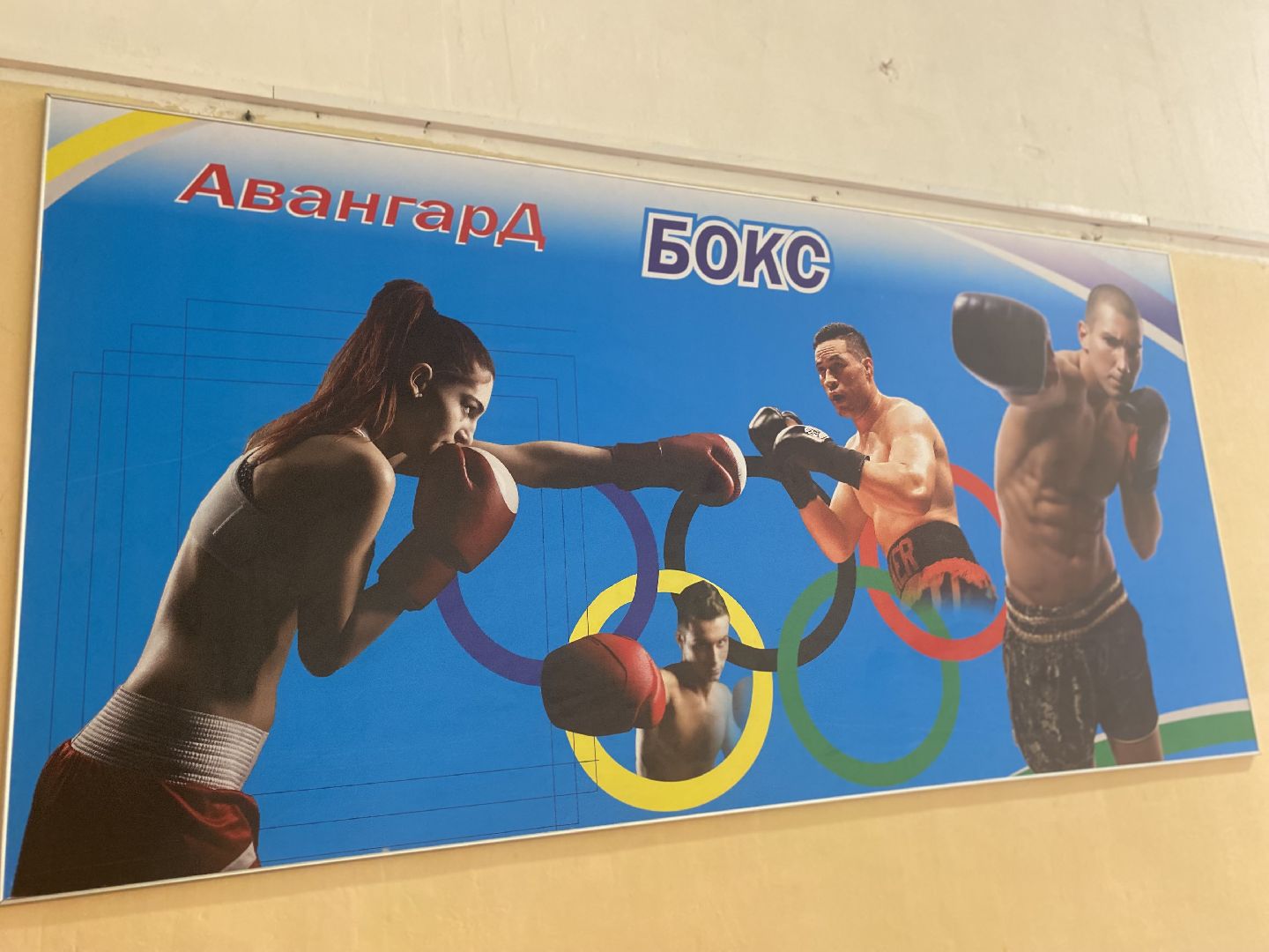 Коломна, зал бокса, авангард,