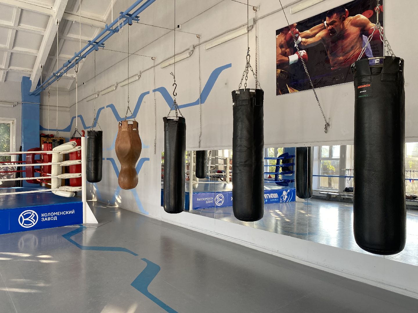Коломна, зал бокса, авангард,