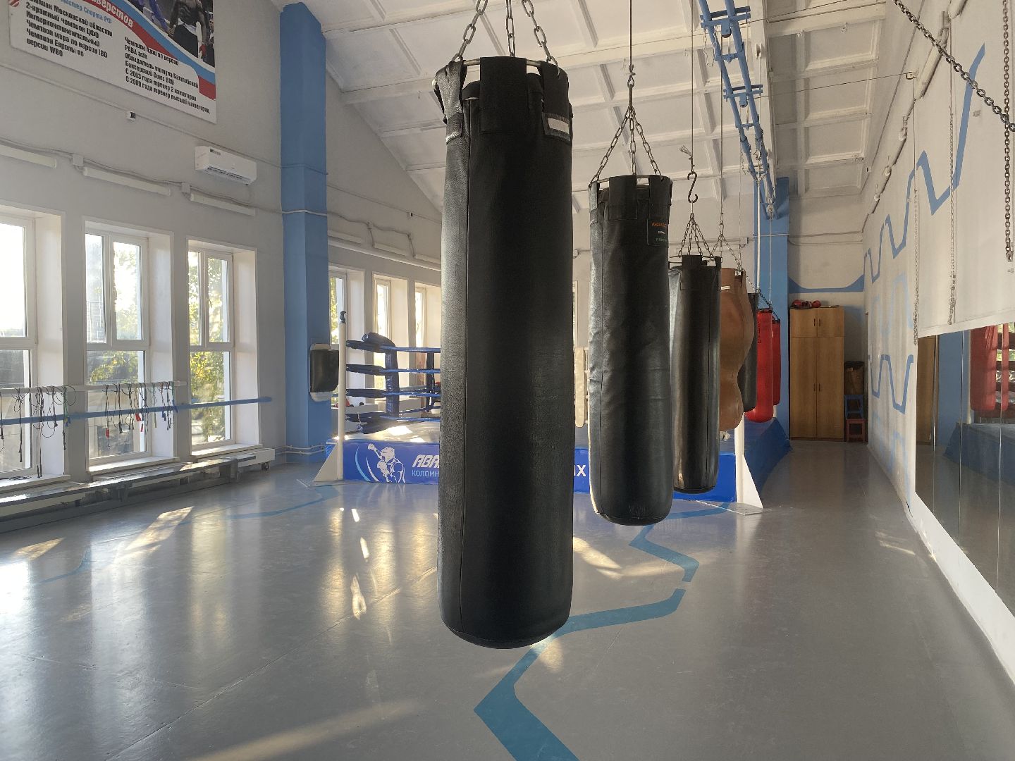 Коломна, зал бокса, авангард,