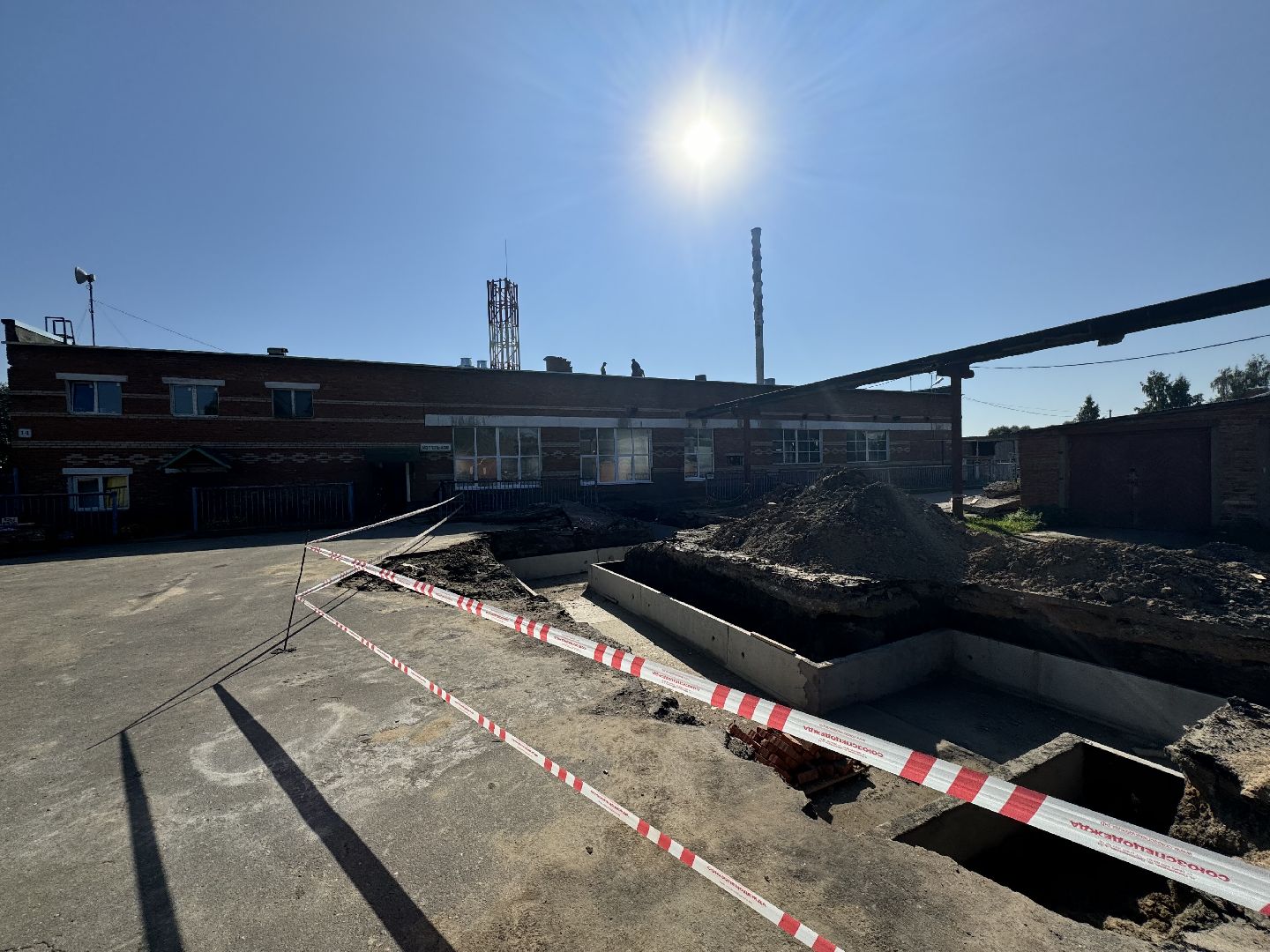 шаховская, котельная, ремонт котельной, теплотрасса,