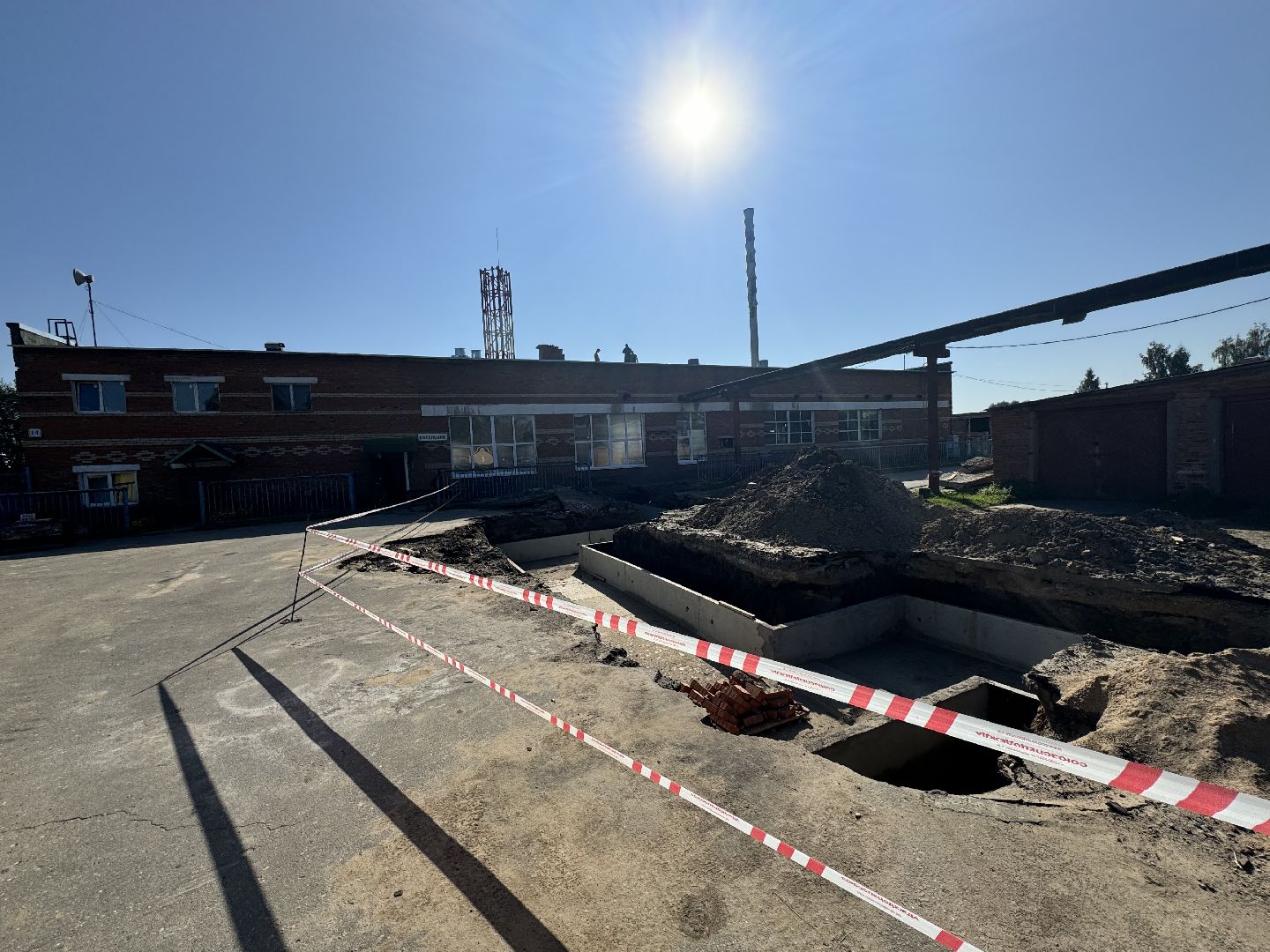 шаховская, котельная, ремонт котельной, теплотрасса,