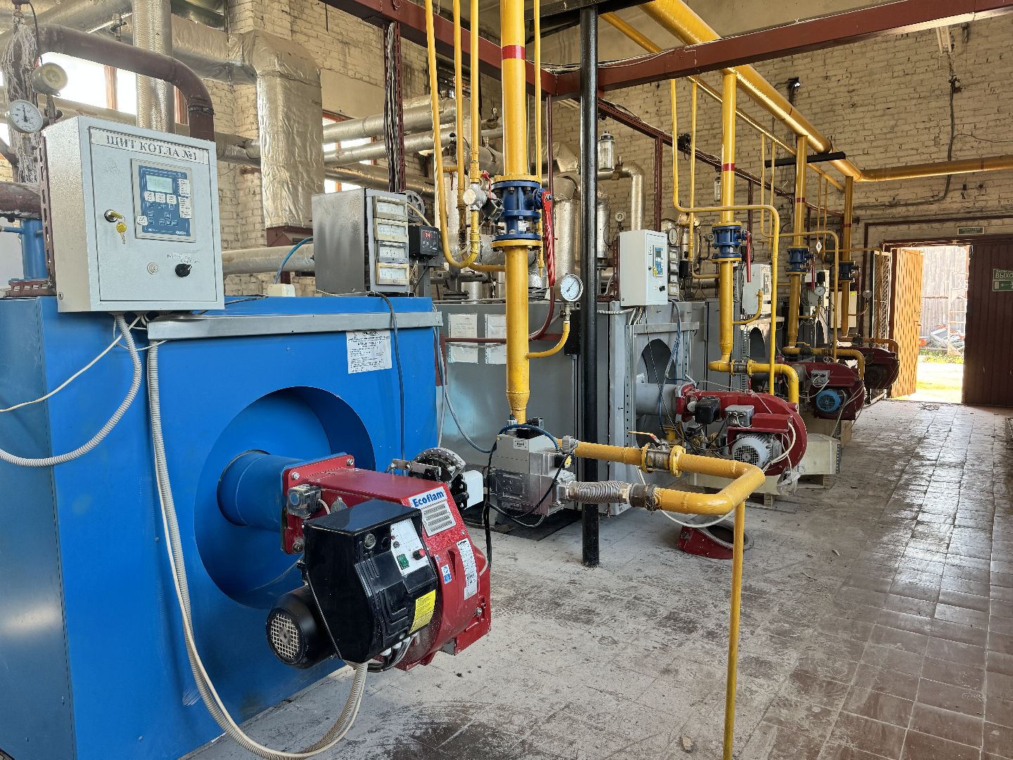 шаховская, котельная, ремонт котельной, теплотрасса,