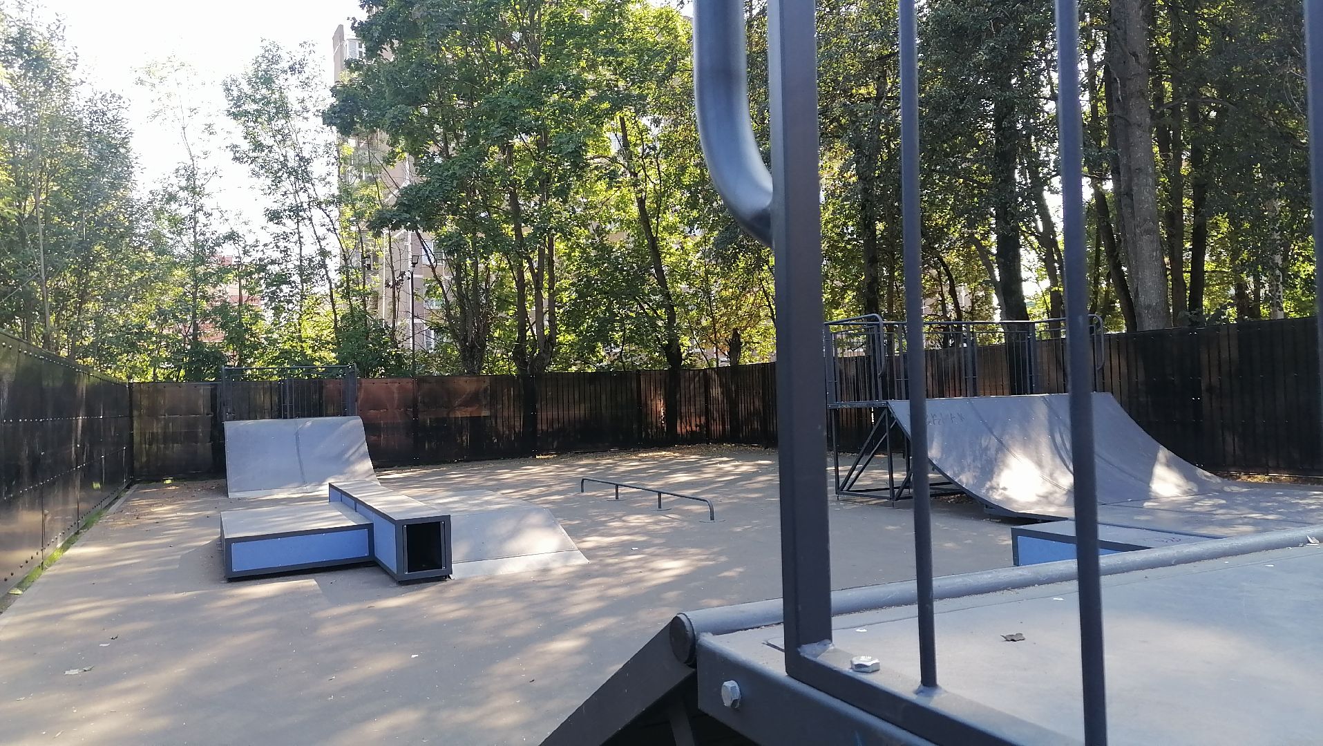 скейт площадка, Лобня, благоустройство,