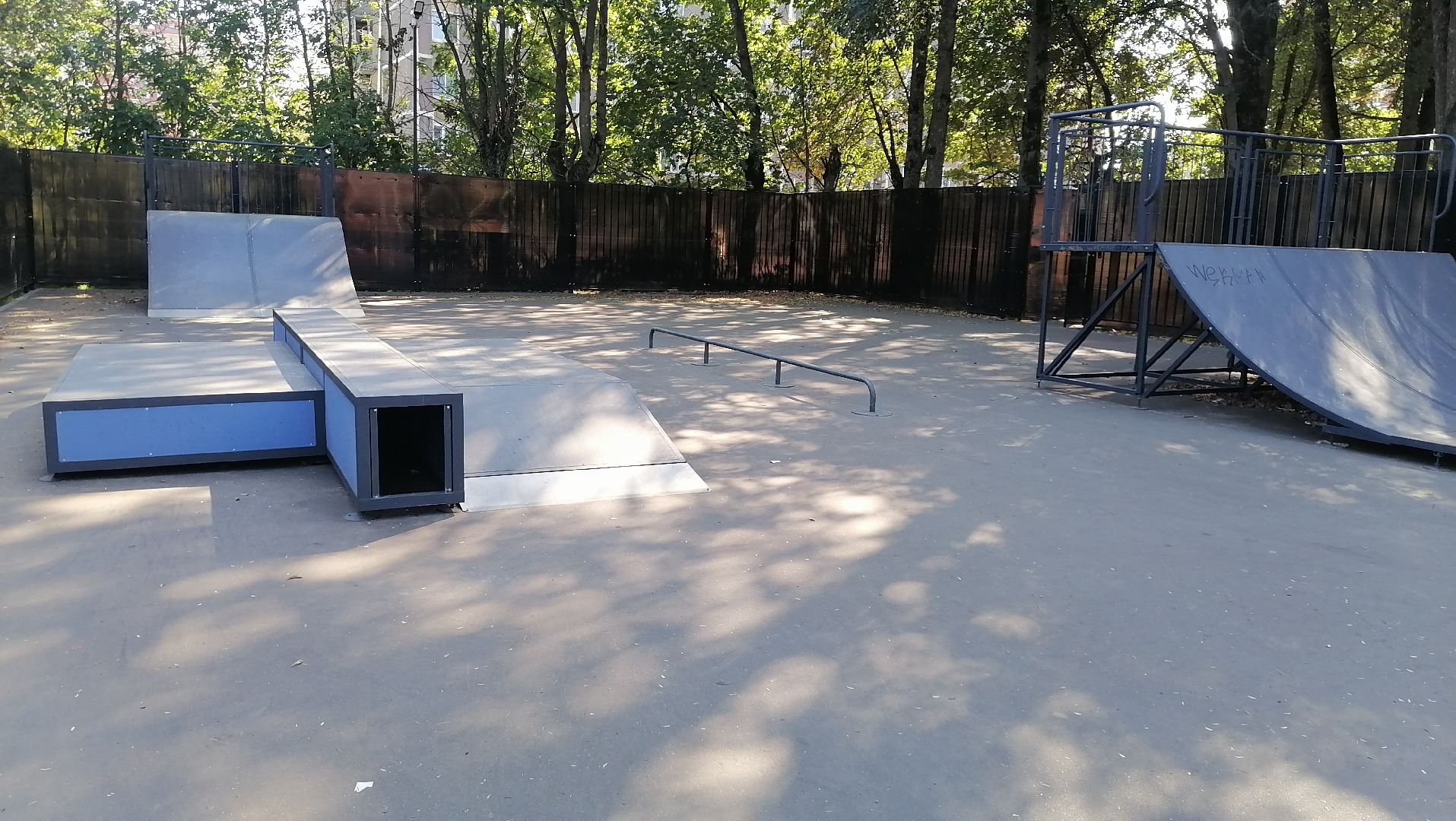 скейт площадка, Лобня, благоустройство,