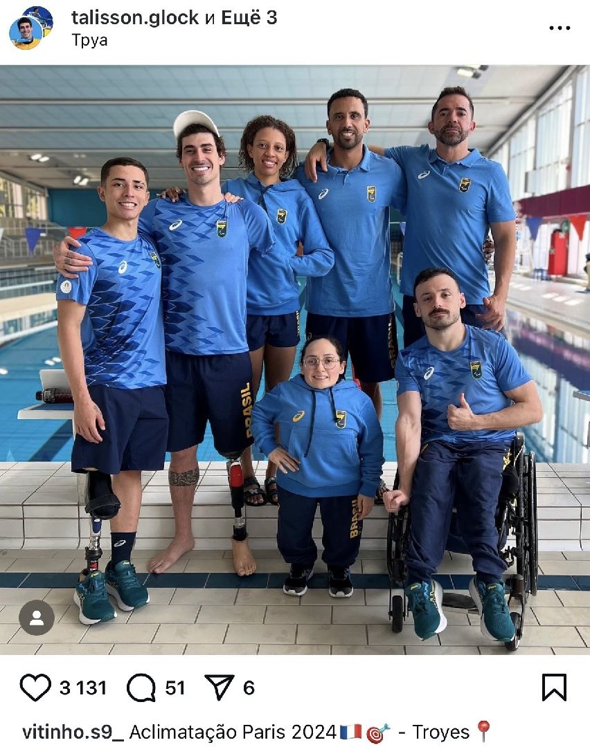 Паралимпиада-2024 в Париже, влагостойкий модуль, волейбол, плавание, углепластиковые стопы, компания МЕТИЗ, Протезирование, Талиссон Энрике Глок, пловец,